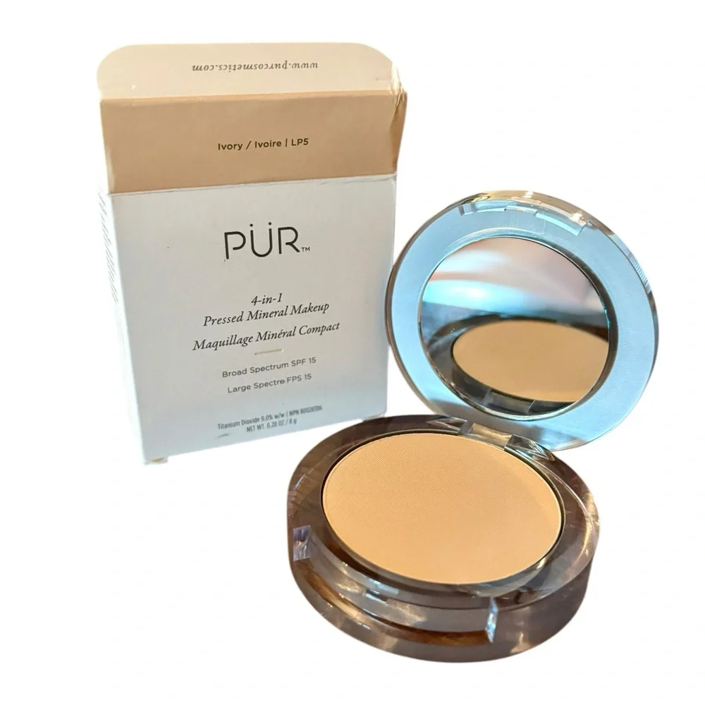 💎 PÜR 4-in-1 Pressed Mineral Makeup Broad Spectrum SPF 15 Shade Ivory